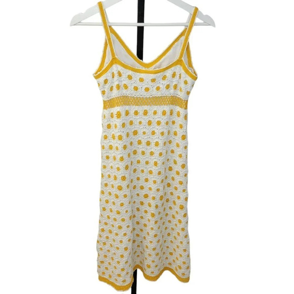 Tory Burch Crochet Sun Lined Dress Size Small - Picture 5 of 8